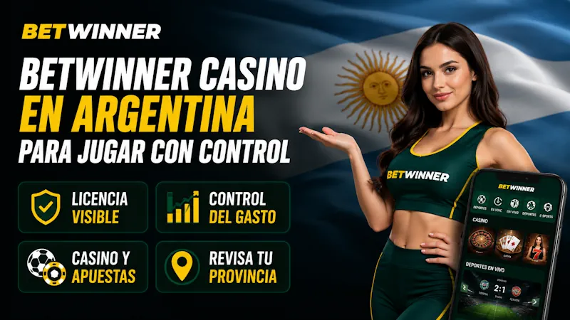 Betwinner casino en Argentina para jugar con control